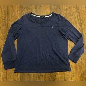 Tommy Hilfiger blue long sleeve shirt